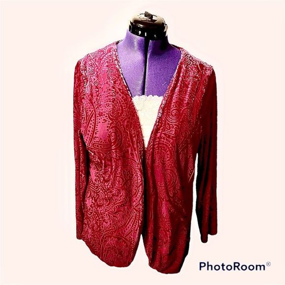 Torrid Burn Out Velvet Blazer